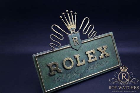 Vintage Rolex Dealer Displays 